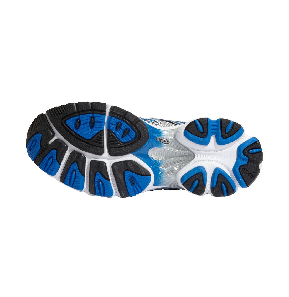 'GEL-Nimbus® 12' Running Shoe, Alternate, color, TITANIUM/MAUI BLUE