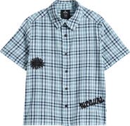 Rip Curl Kids' Surf Shack Plaid Button-Up Shirt