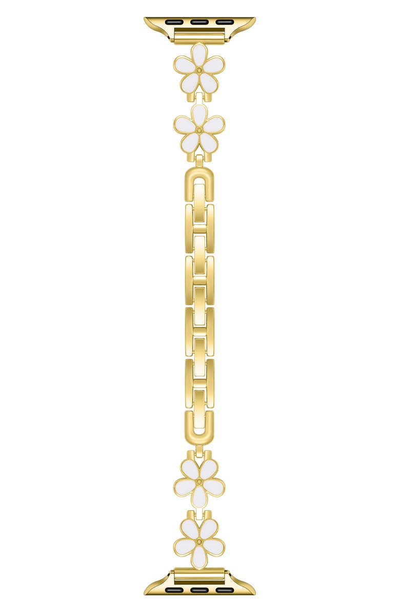 Posh Tech Daisy Apple Watch<sup>®</sup> Watchband, Main, color, 