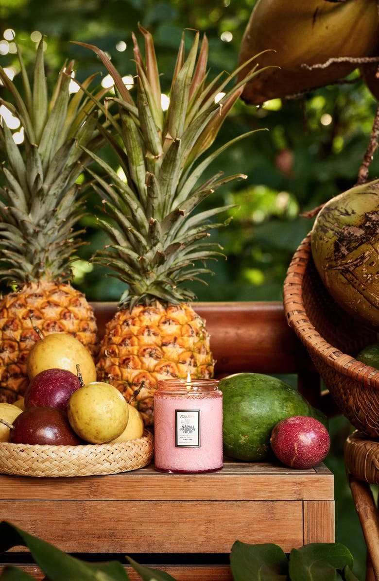 Voluspa Napali Passion Fruit Small Jar Candle, Alternate, color,
