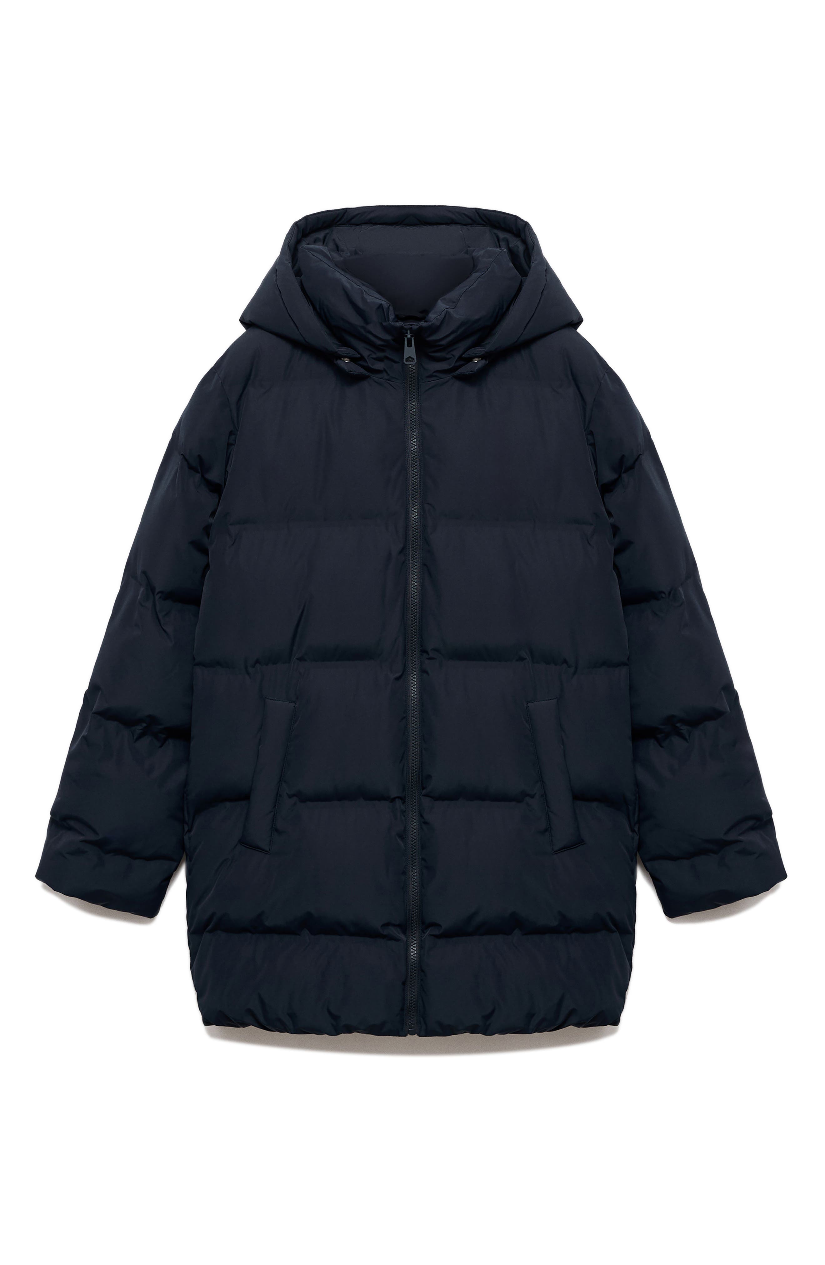 Hooded Puffer Coat