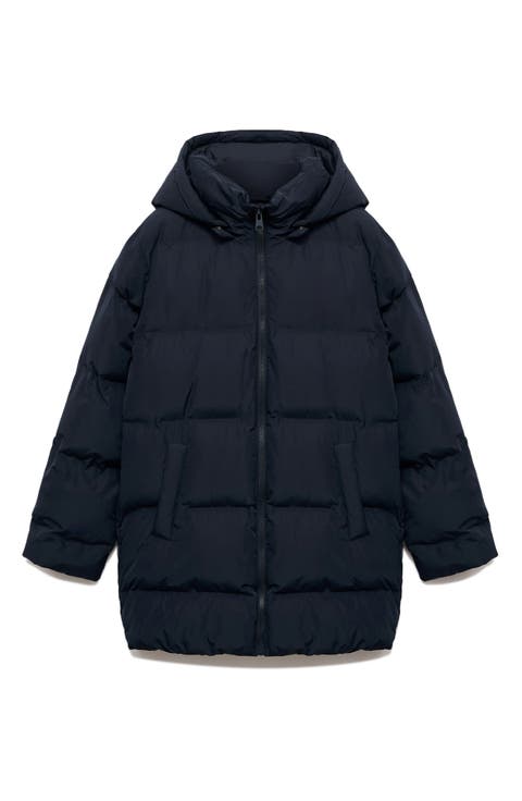 Hooded Puffer Coat