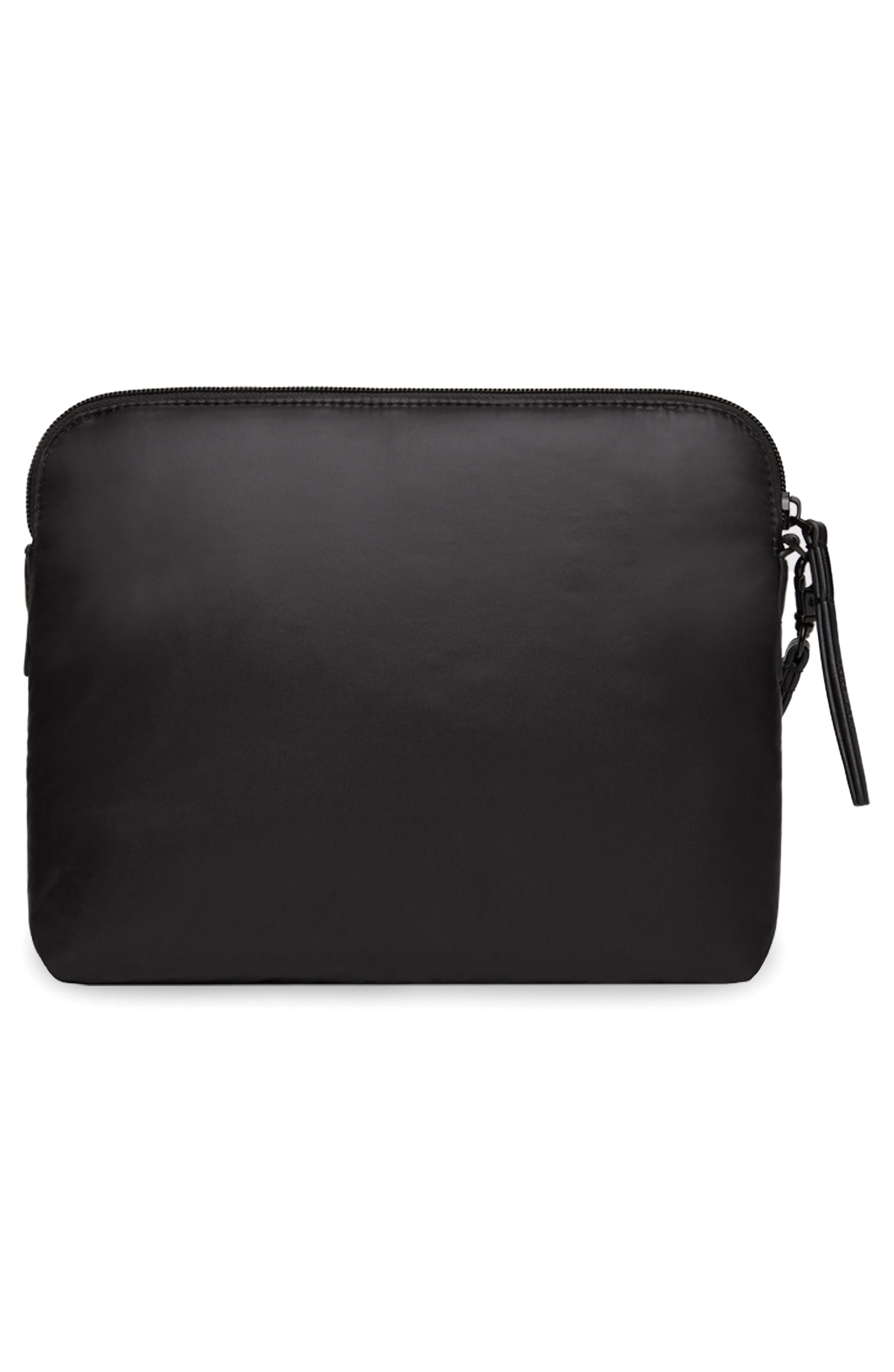 Caraa Water Repellent Pouch, Alternate, color, Black