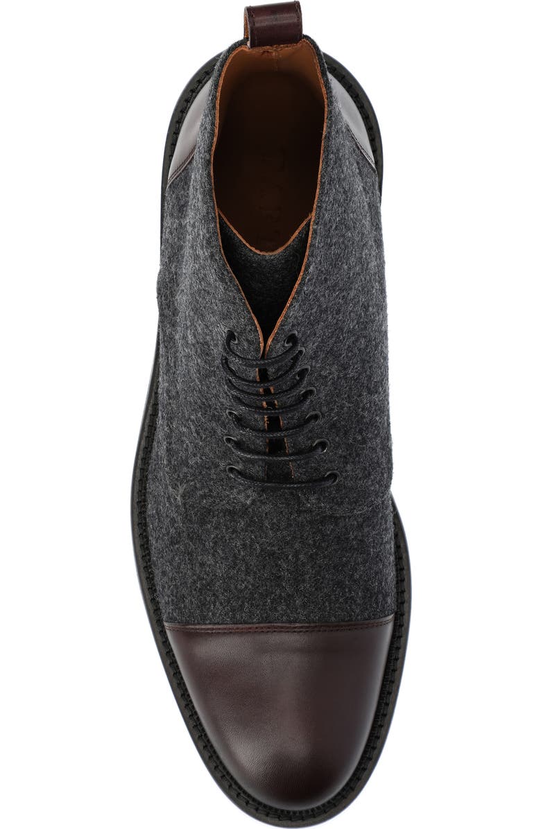 TAFT The Jack Boot, Alternate, color, Grey/Oxblood