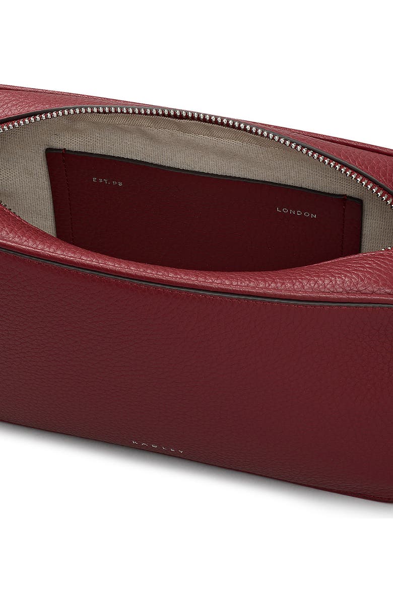 Radley Small Duchess Leather Crossbody Bag, Alternate, color, Carmine
