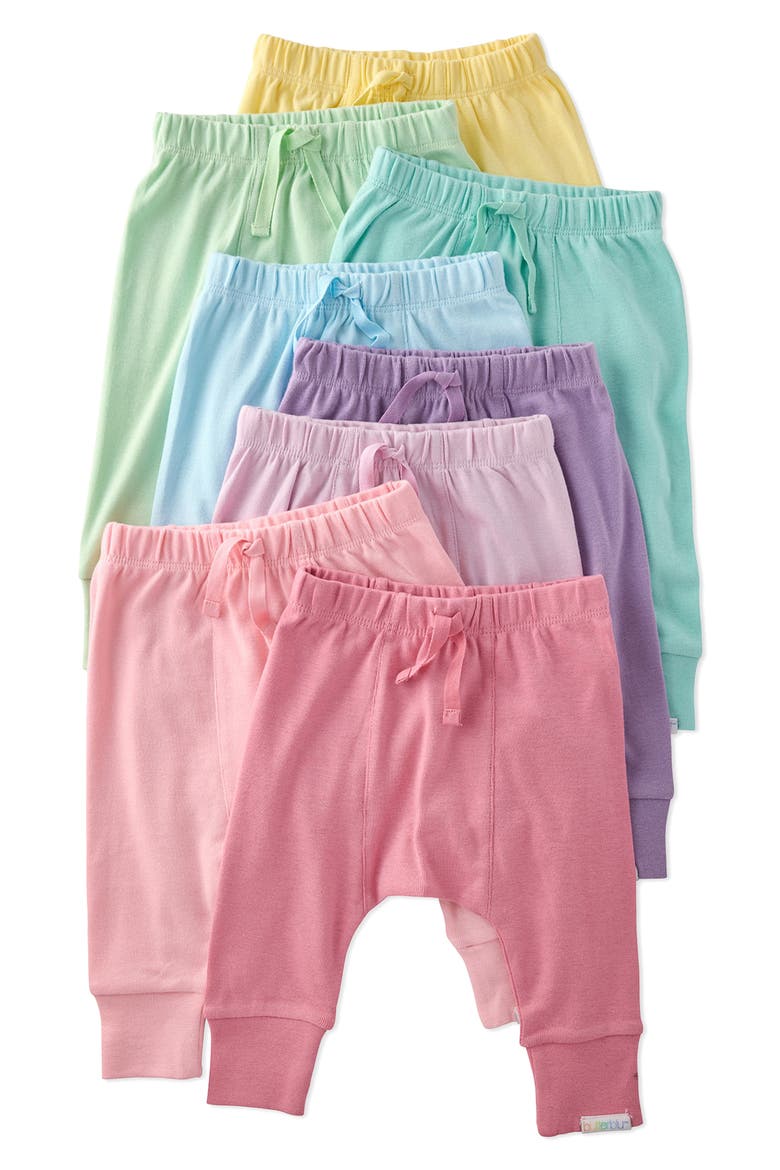 Jordan Organic Cotton Joggers, Main, color, SUNNY PINK RAINBOW