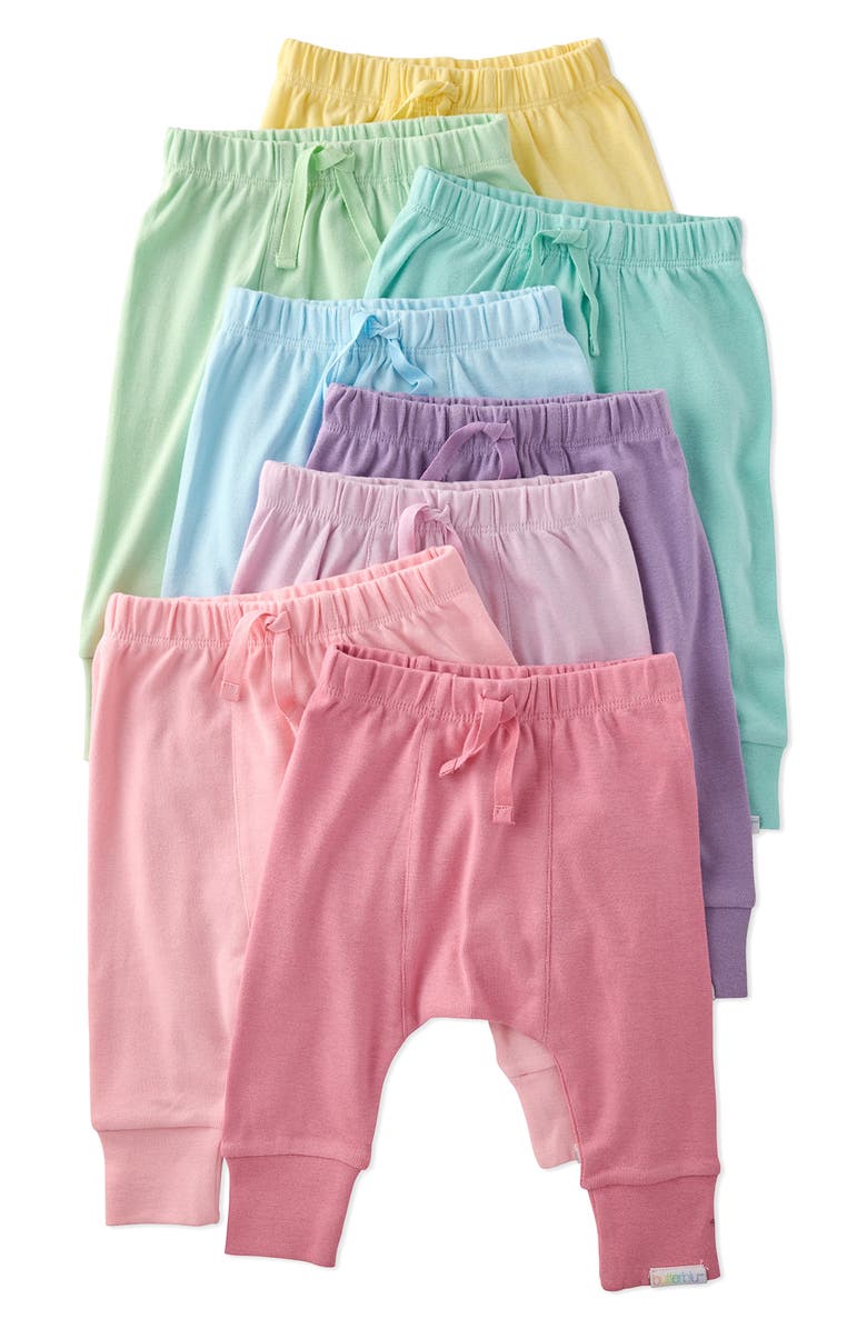 BUTTERBLU Jordan Organic Cotton Joggers, Main, color, Sunny Pink Rainbow