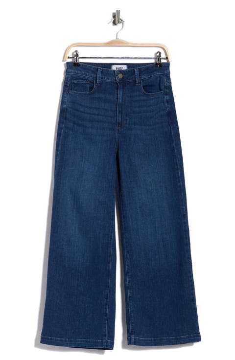 Genesee Cropped Wide Leg Jeans