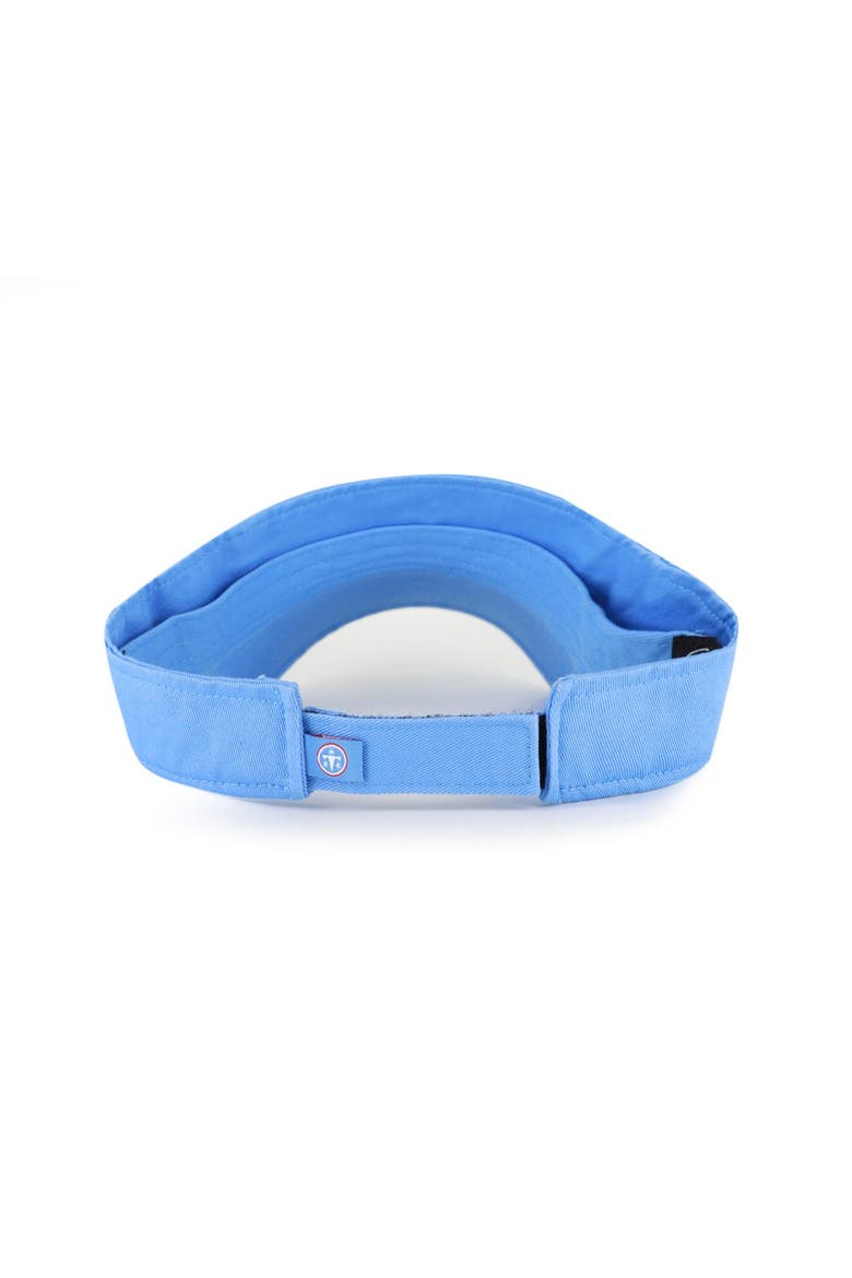 Men's '47 Light Blue Tennessee Titans Clean Up Adjustable Visor, Alternate, color, Light Blue