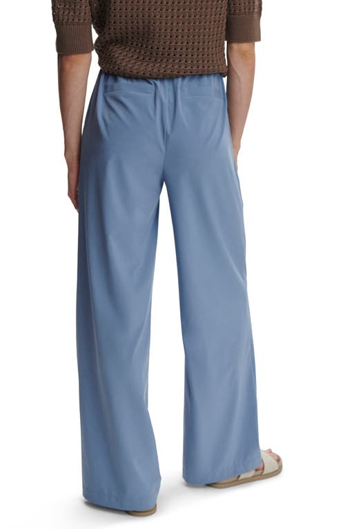 Varley Kayson Wide Leg Pants In Infinity Blue