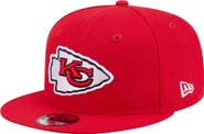 New Era Men's New Era Red Kansas City Chiefs 9FIFTY Snapback Hat
