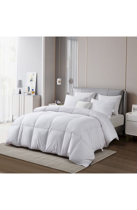 Serta Sateen Cotton Comforter