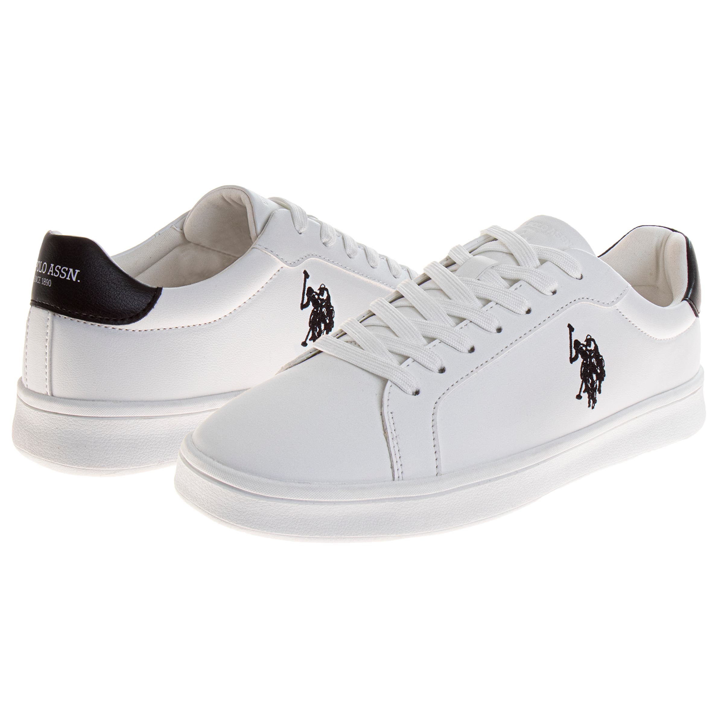U.S. POLO ASSN US Polo Assn Sneaker Mens Adults, Alternate, color, White