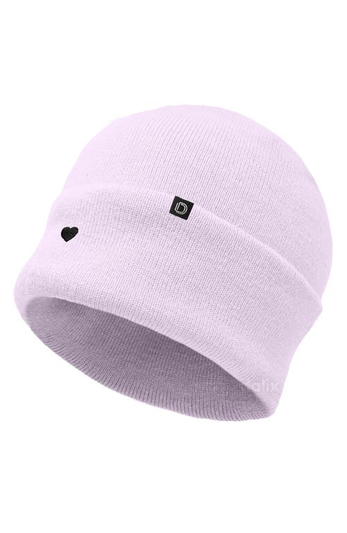Dalix Lil Heart Beanie Cap In Purple