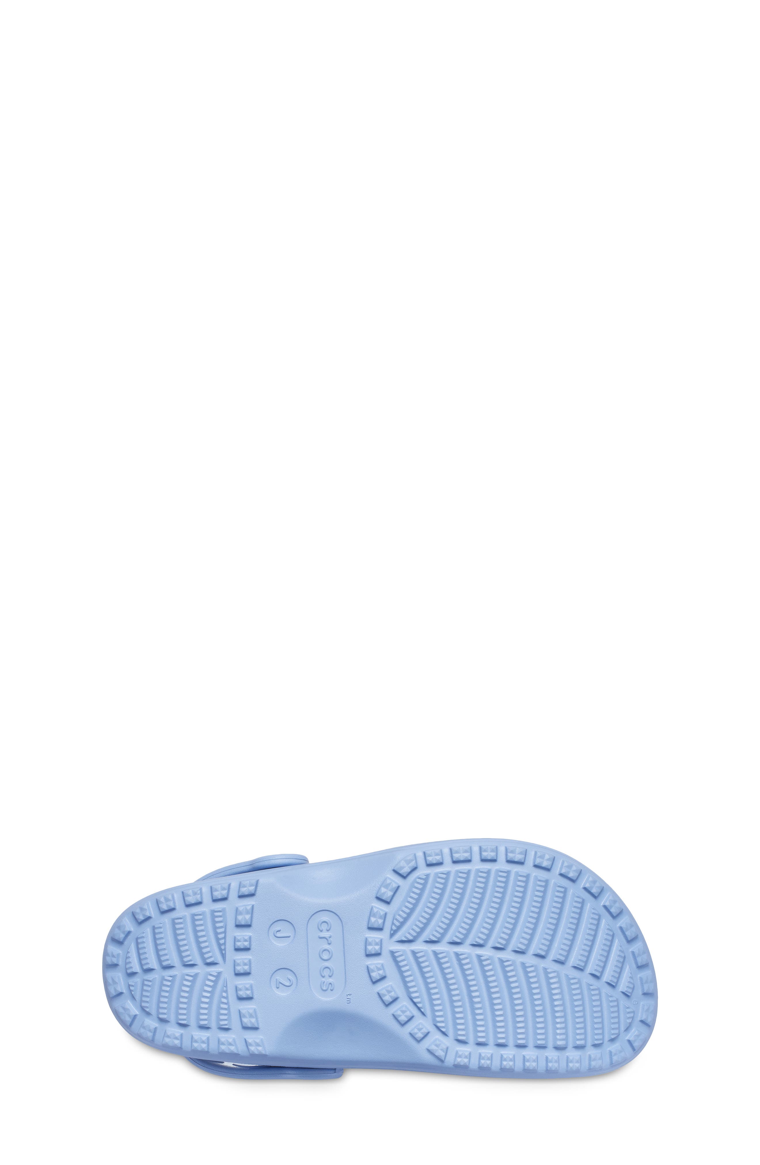 CROCS Kids' Classic Floral Cutout Clog, Alternate, color, Blue Haze