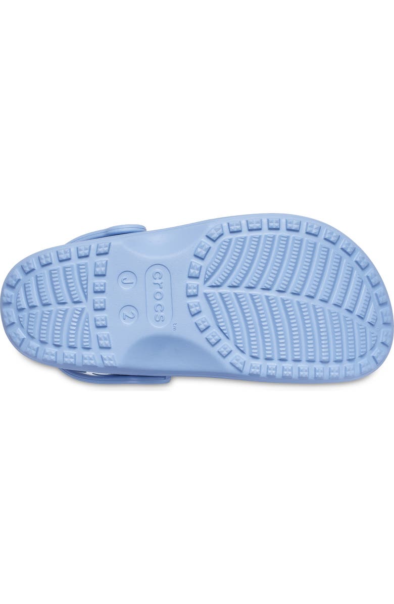 CROCS Kids' Classic Floral Cutout Clog, Alternate, color, Blue Haze