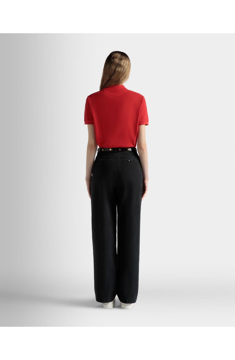 Bally Short Sleeve Polo, Alternate, color, Red