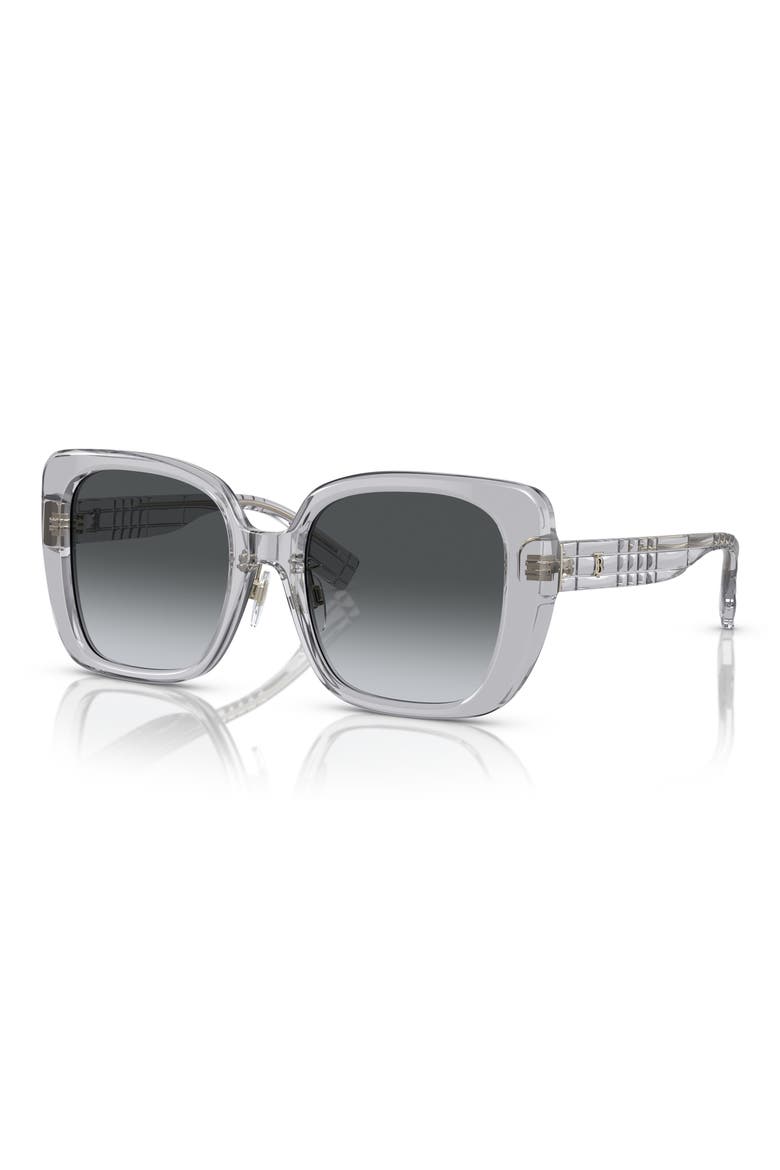 54mm Square Polarized Sunglasses, Alternate, color, GREY