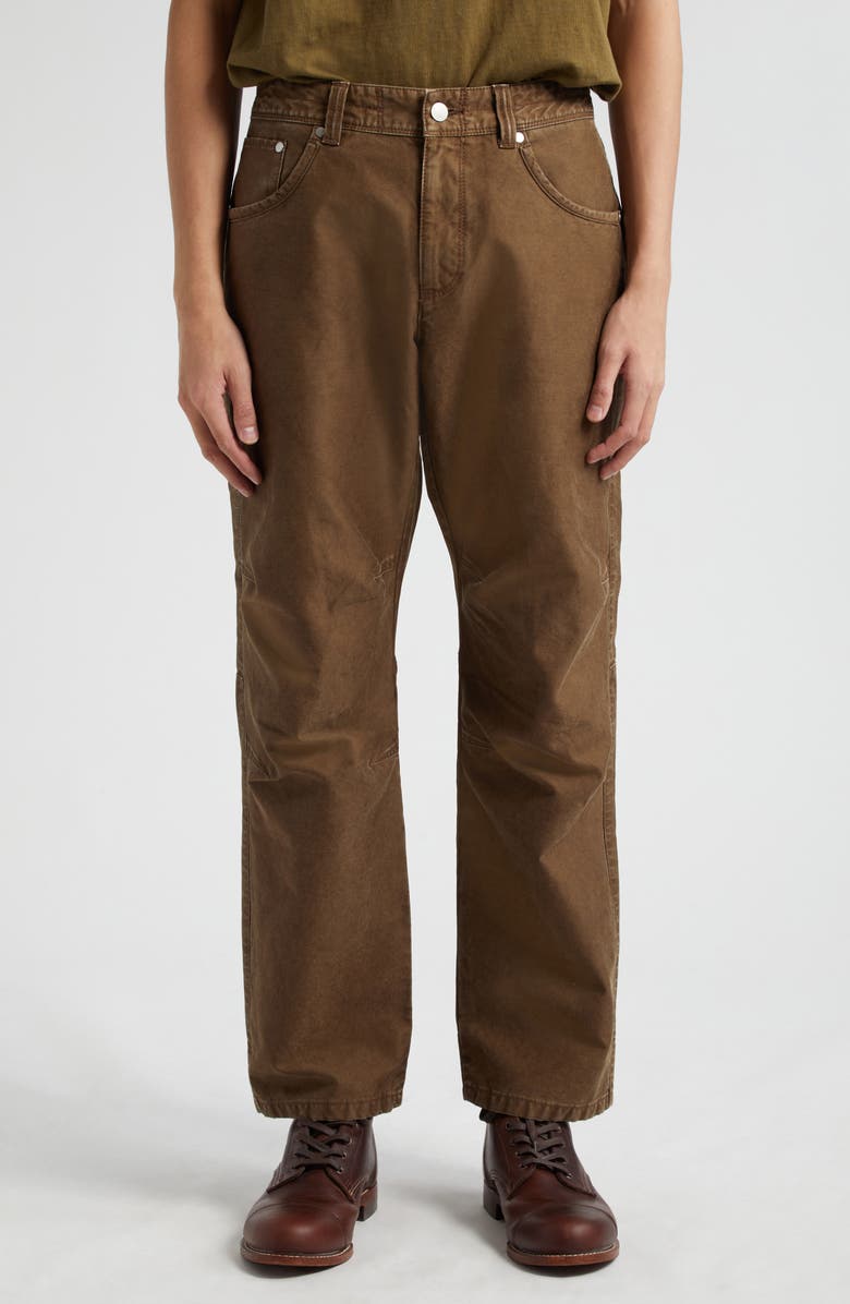 John Elliott Emilio Cotton Work Pants, Main, color, 