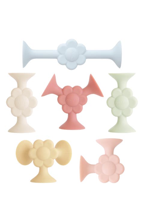 18-Pack Silicone Suction Builders