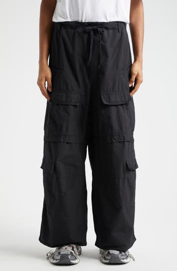 【関税&送料込】Balenciaga Regenerative Twill Oversized Pant Balenciaga Oversize Cotton Ripstop Convertible Cargo Pants