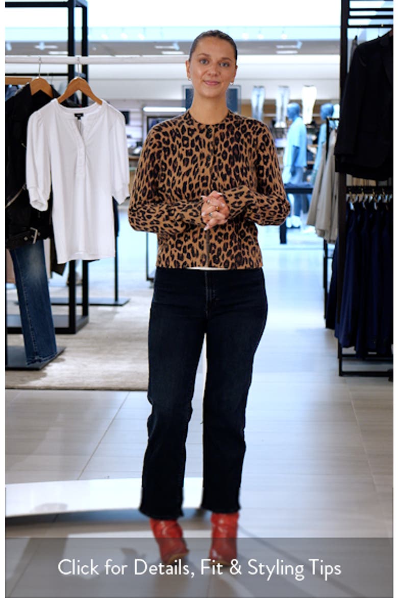 Millie Leopard Print Cardigan video