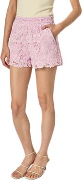 English Factory Guipure Lace Shorts