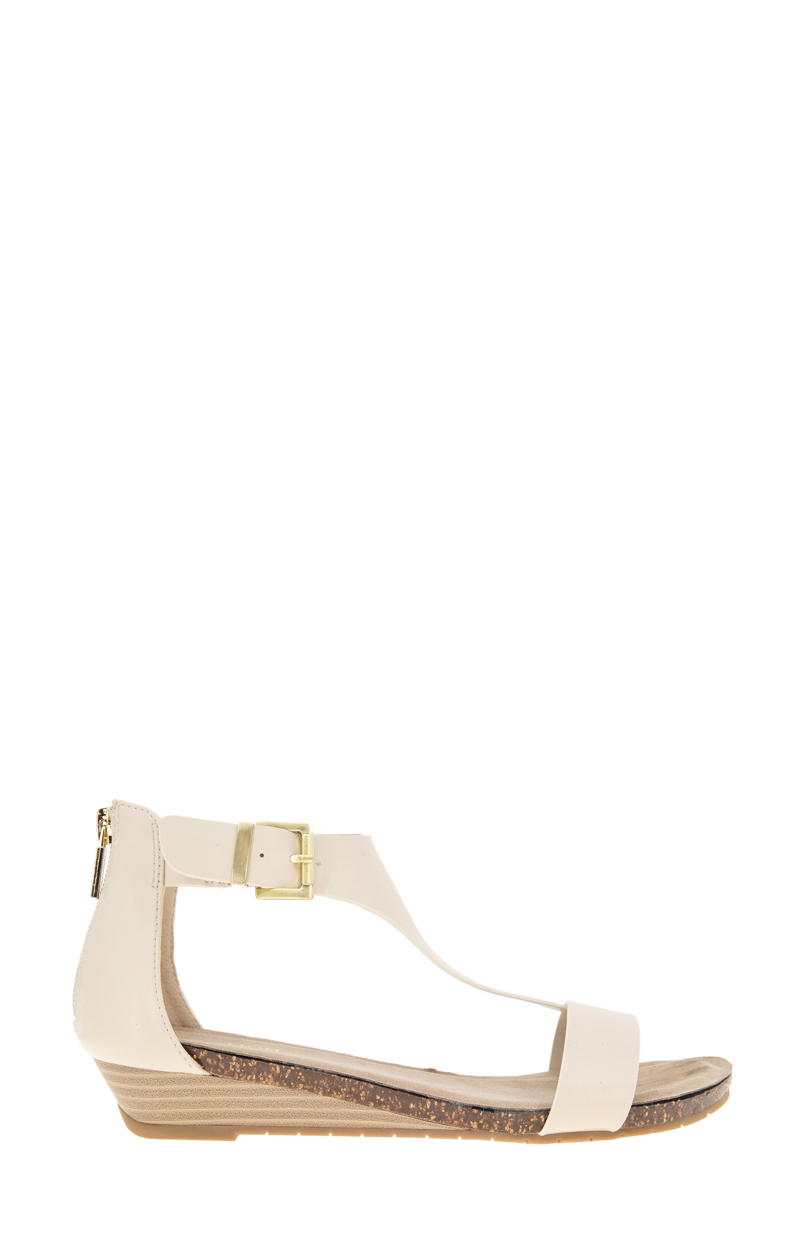 Great Gal T-Strap Sandal, Alternate, color, ECRU