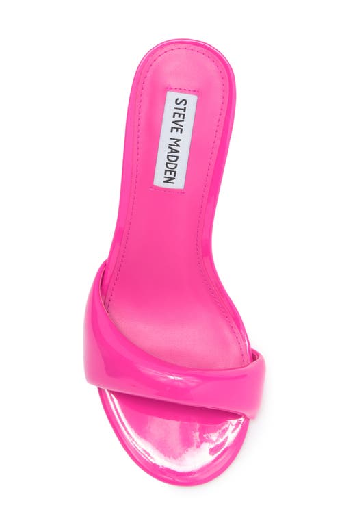 Steve Madden Pennyy Sandal In Fuschia Patent