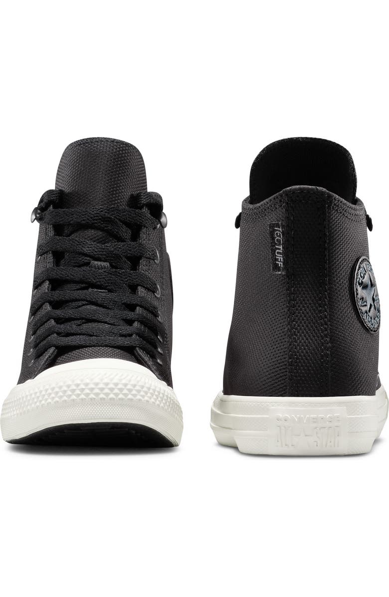 Converse Kids' Chuck Taylor All Star Waterproof TecTuff High Top Sneaker, Alternate, color, Black/ Cold Stare/ Egret