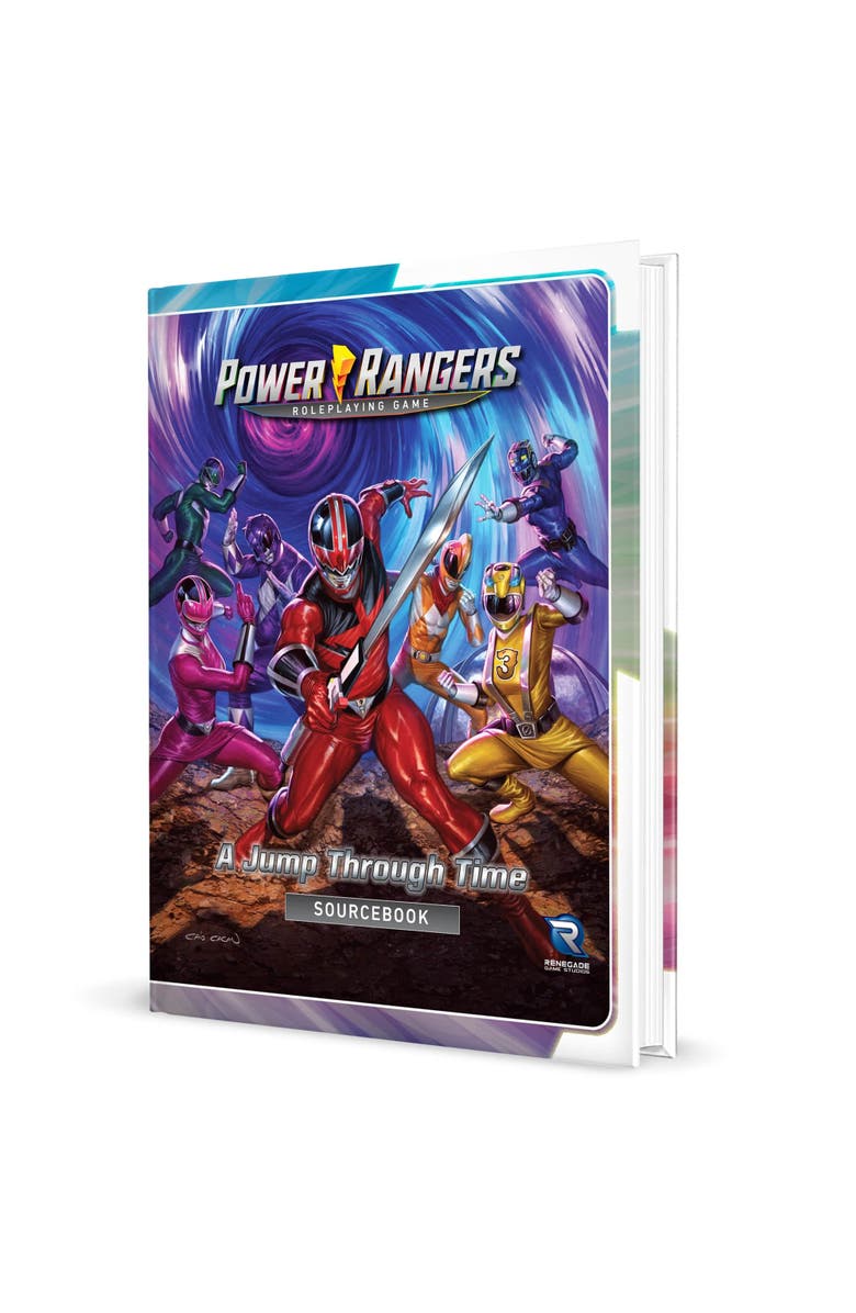 Renegade Game Studios Power Rangers Roleplaying Hardcover Rpg Book, Main, color, Multicolored