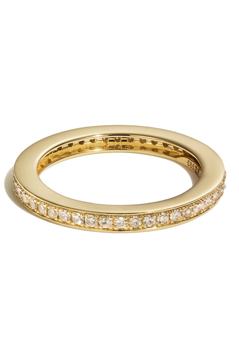 Diamond Eternity Ring, Main, color, YELLOW GOLD