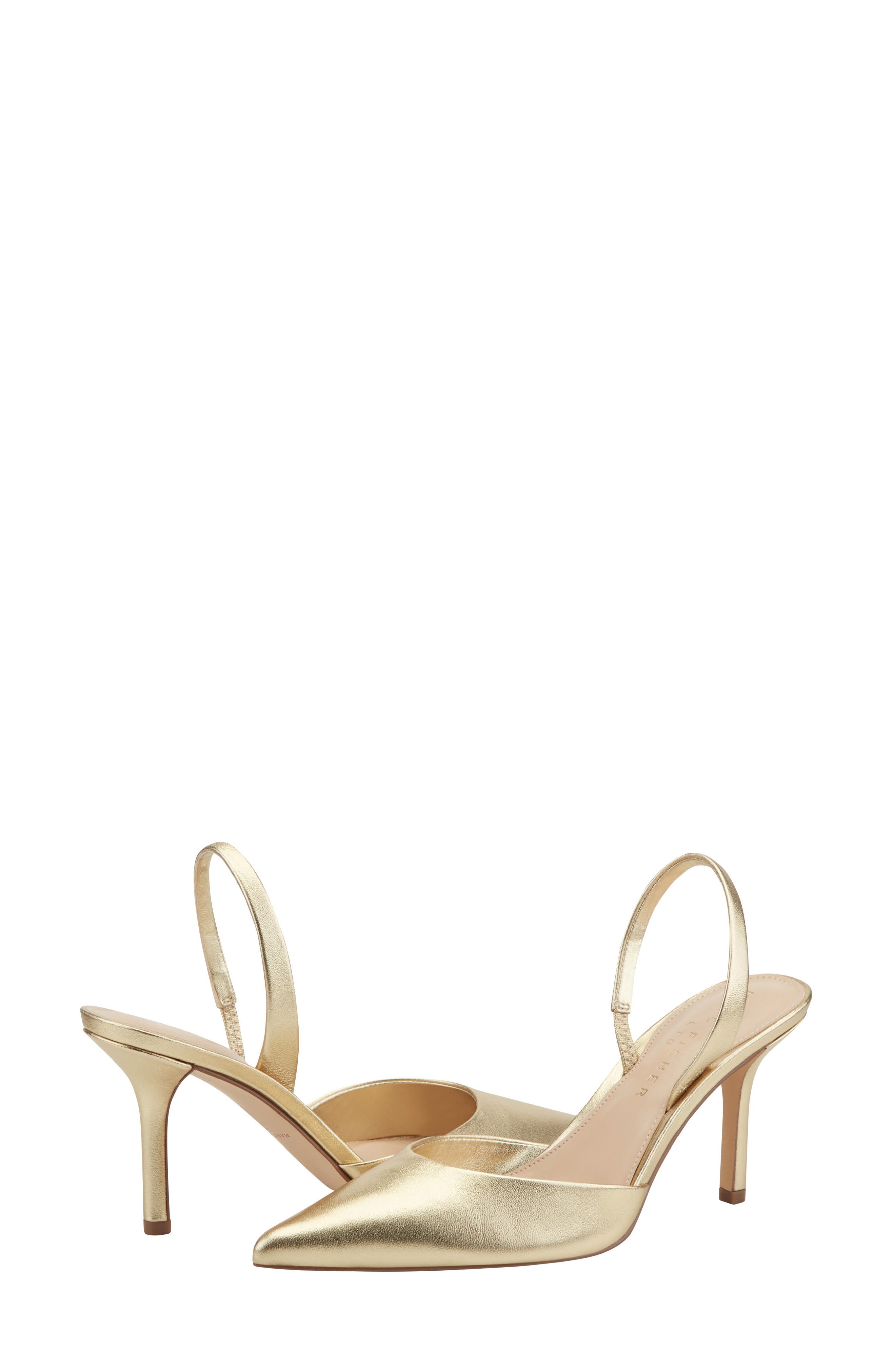 Marc Fisher LTD Noland Pump, Alternate, color, Gold