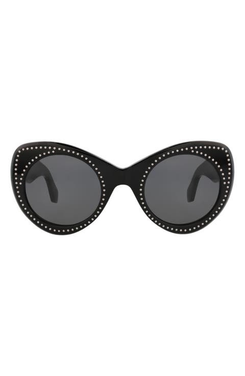 51mm Novelty Cat Eye Sunglasses