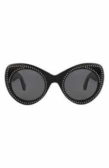 Alaïa 51mm Novelty Cat Eye Sunglasses