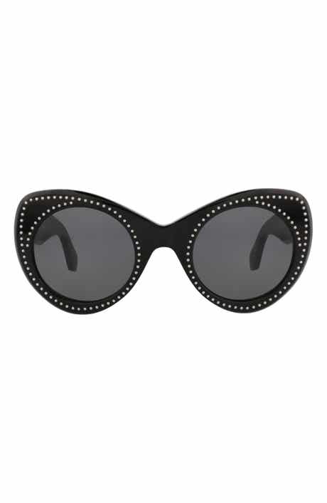 Alaïa 51mm Novelty Cat Eye Sunglasses