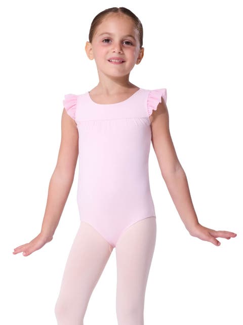 Sheer Ruffles Leotard