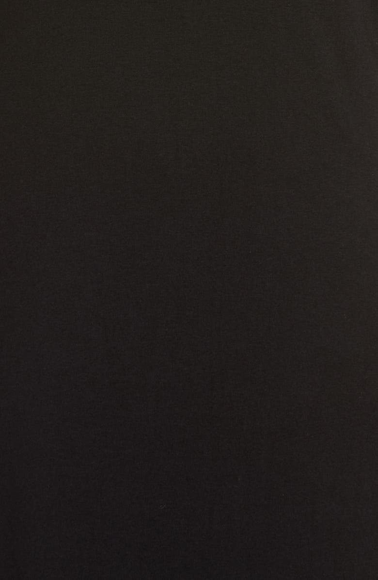 Seafolly One-Shoulder Jersey Midi Cover-Up Dress, Alternate, color, 