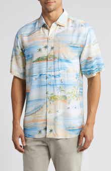 Veracruz Cay Isle Vista Short Sleeve Button-Up Shirt