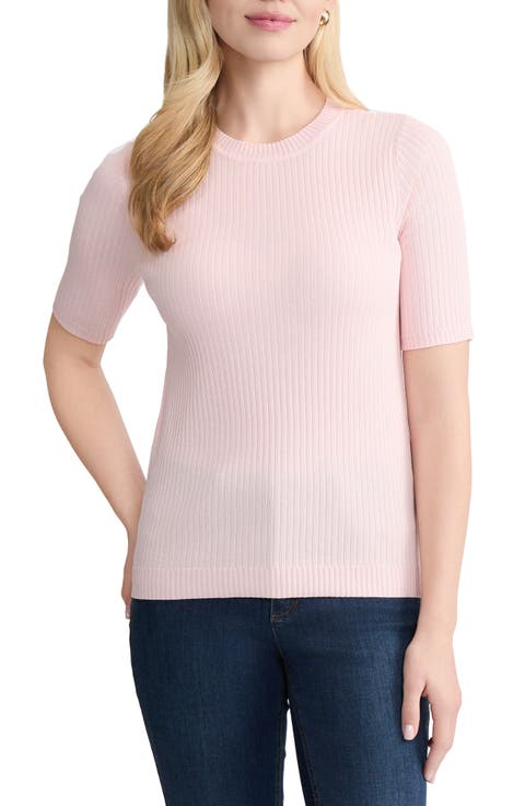 Sutton Crewneck Short Sleeve Sweater