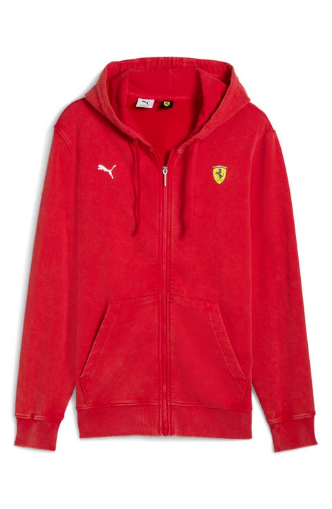 Scuderia Ferrari Sportswear Logo Zip Hoodie