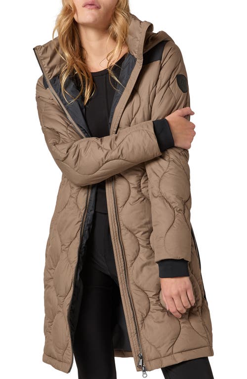 Alp N Rock Chamonix Water Repellent Quilted Coat in Birch 