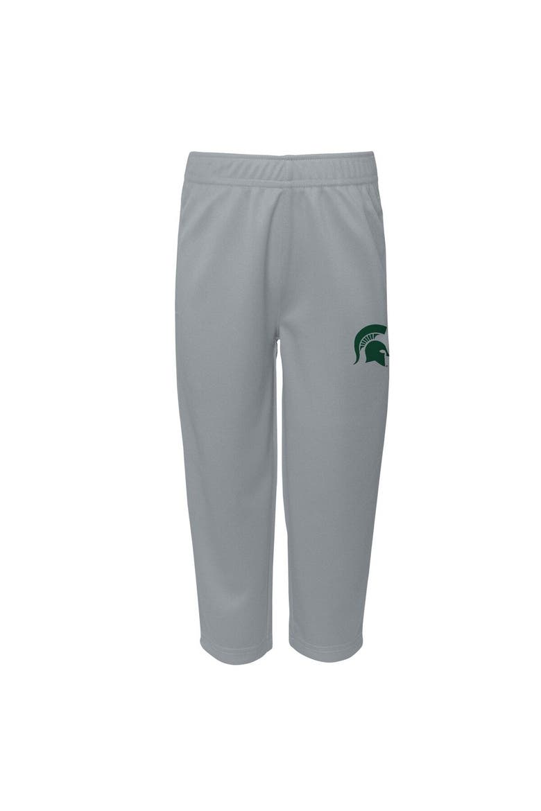 Toddler Green Michigan State Spartans Two-Piece Red Zone Jersey & Pants Set, Alternate, color, Green
