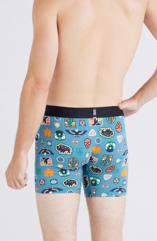 Saxx Droptemp™ Cooling Cotton Boxer Briefs In Multi