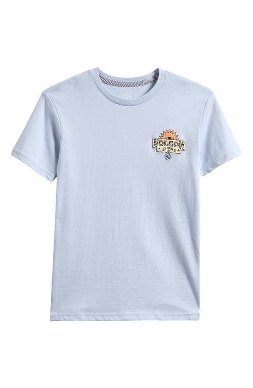Volcom Baby Volcom Kids' Longview Graphic T-shirt In Ice Blue