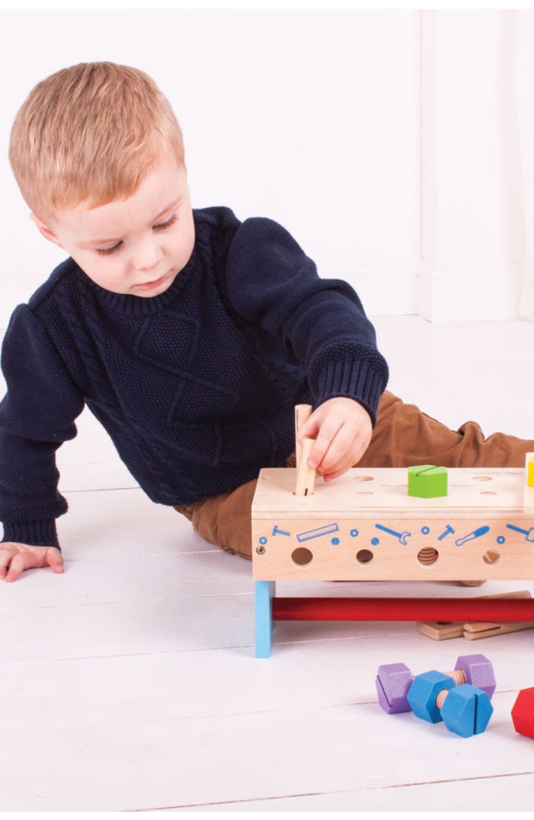 Bigjigs Toys My Workbench, Alternate, color, Multicoloured