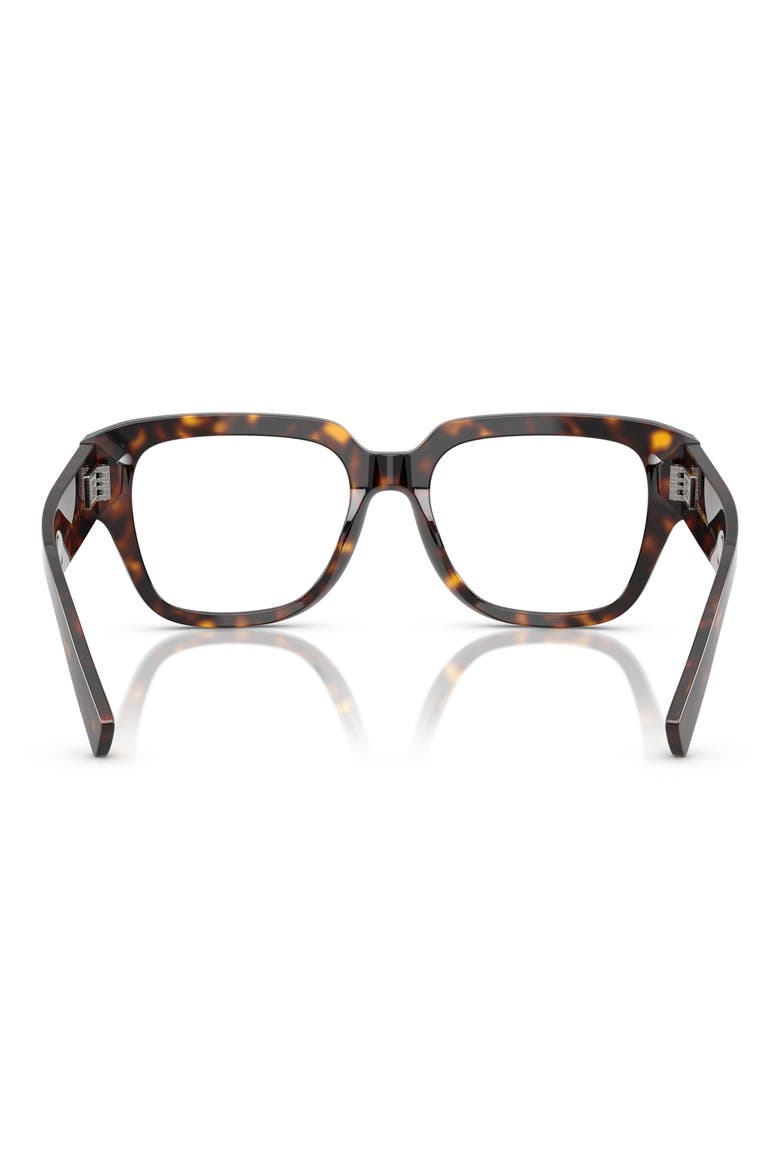 54mm Square Optical Glasses, Alternate, color, HAVANA