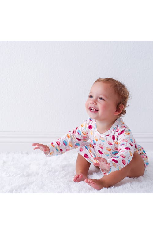 BESTAROO BESTAROO SWEET TREATS PRINT SKIRTED BODYSUIT