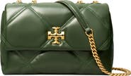 Tory Burch Small Kira Diamond Quilted Convertible Leather Shoulder Bag