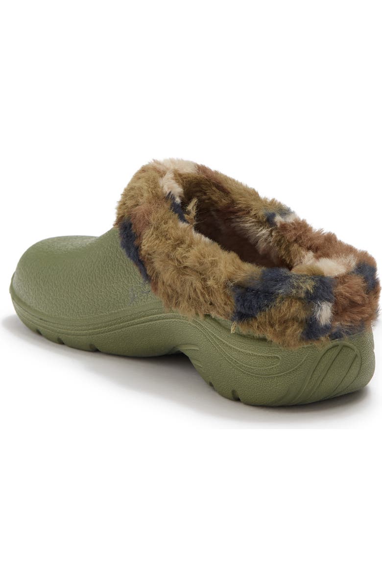 UNIONBAY Faux Fur Lined Clog, Alternate, color,